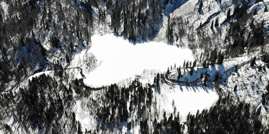 Artvin Karagöl buz tutunca...