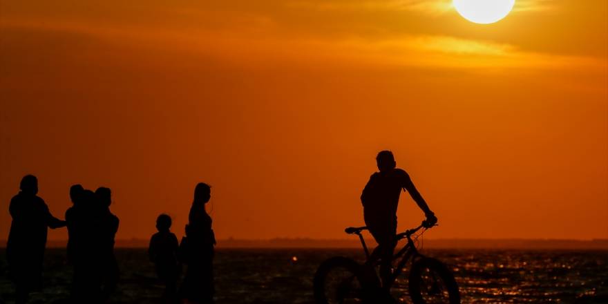 İzmir'de gün batımı