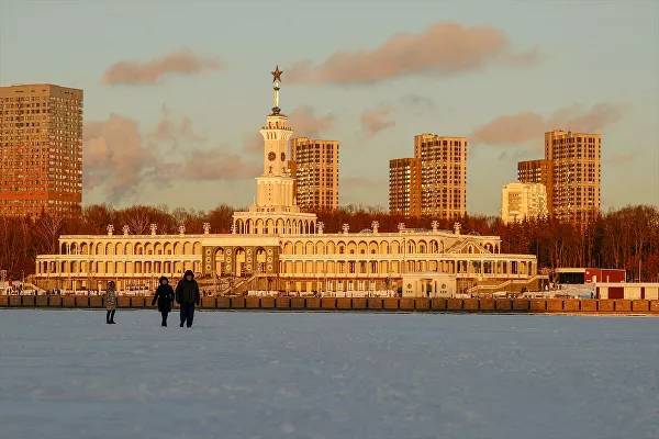 Rusya'nın başkenti Moskova'dan kış manzaraları 7