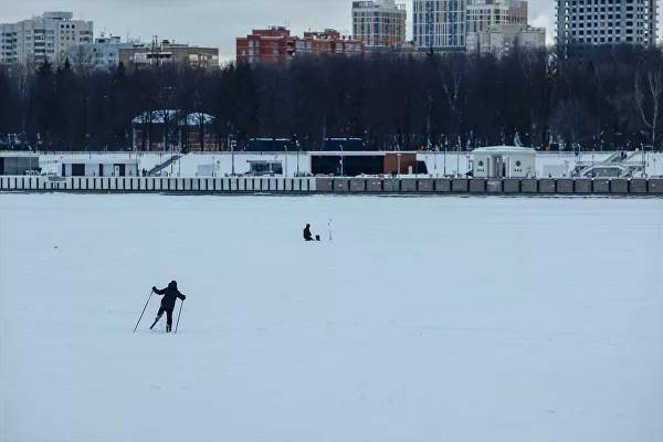 Rusya'nın başkenti Moskova'dan kış manzaraları 8