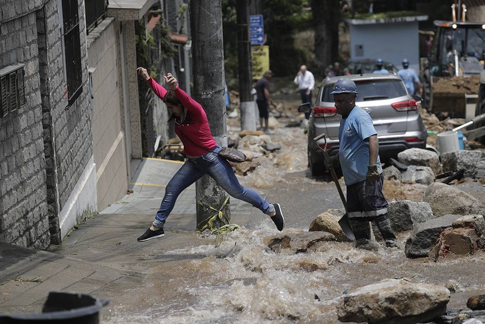 Brezilya’daki sel ve toprak kayması 4