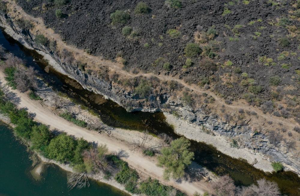 Manisa'daki "Yanık Ülke" dron ile görüntülendi 4