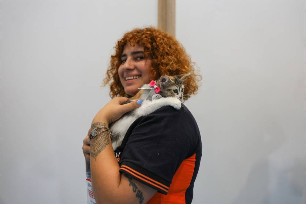 Uluslararası İzmir Evcil Hayvan Ürünleri Fuarı'nın sevimli ziyaretç 11