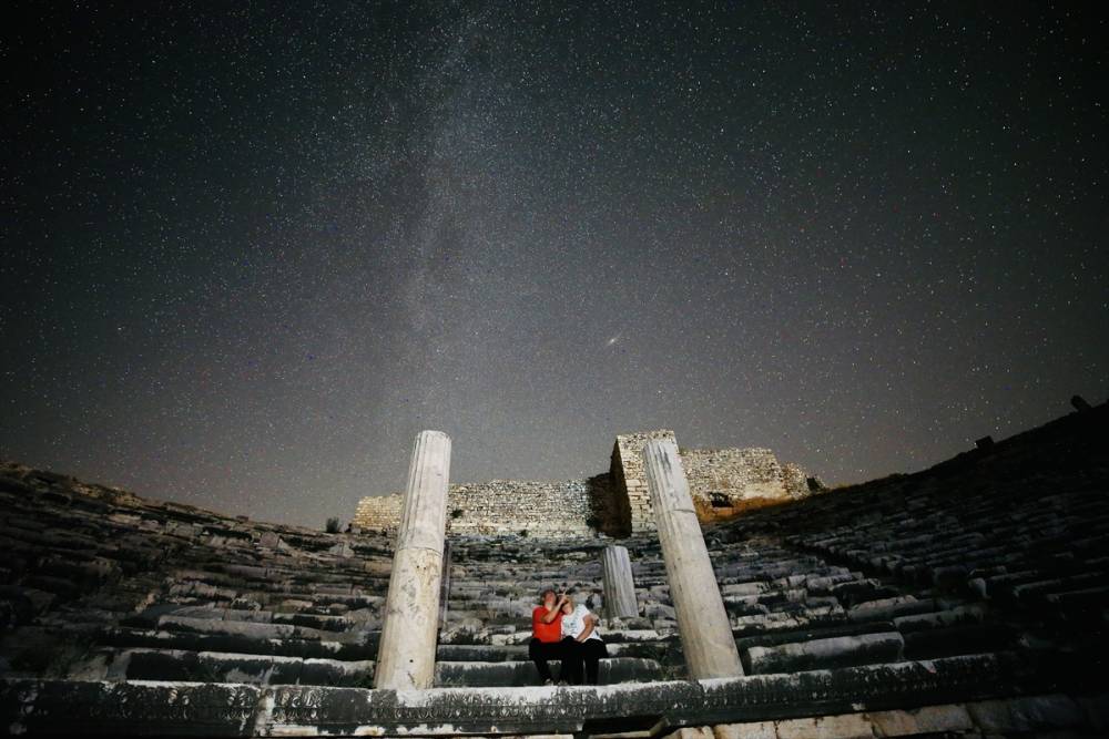 İzmir'de Perseid meteor yağmuru 10