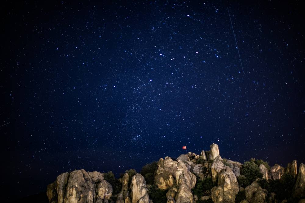 İzmir'de Perseid meteor yağmuru 5