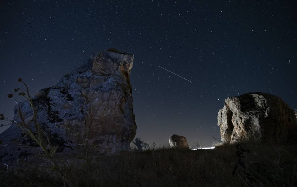 İzmir'de Perseid meteor yağmuru 8