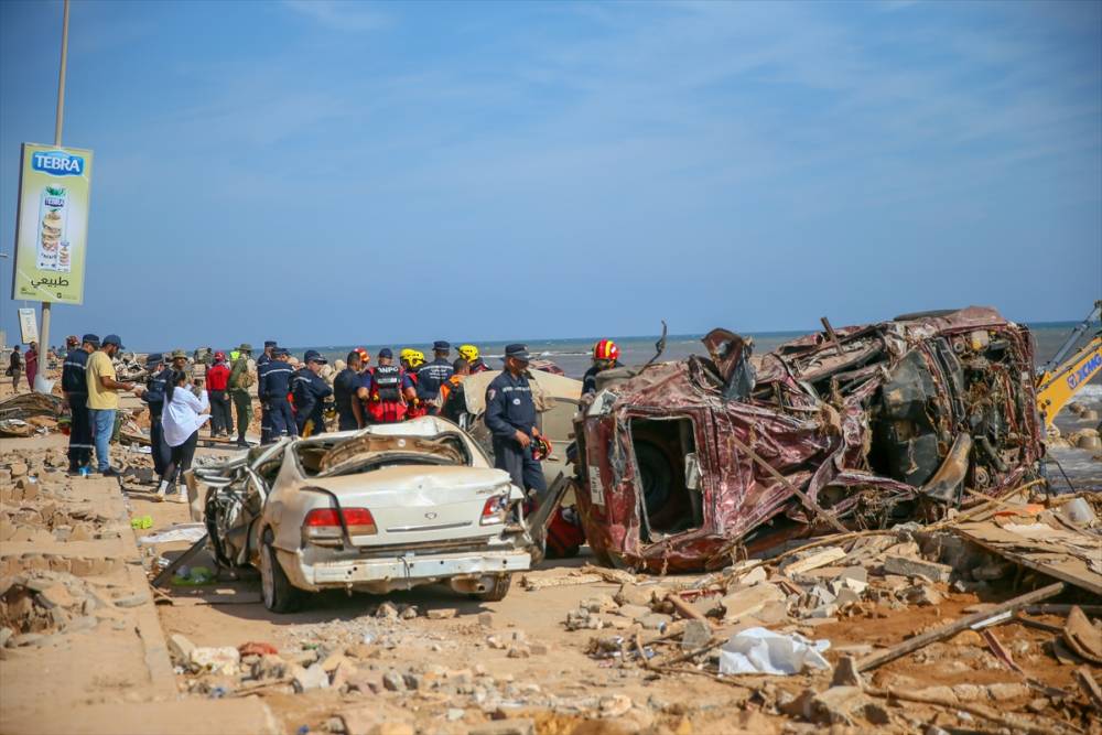 Görüntüler Libya'daki afetin boyutunu gözler önüne seriyor (1) 14