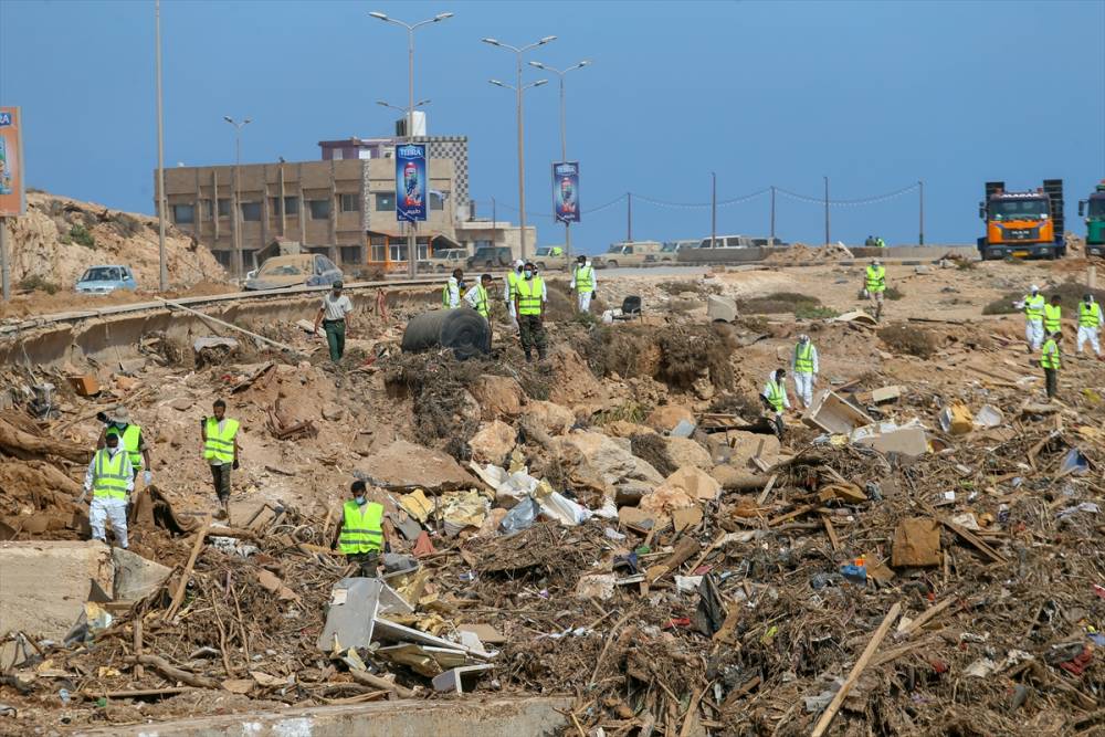 Görüntüler Libya'daki afetin boyutunu gözler önüne seriyor (1) 5