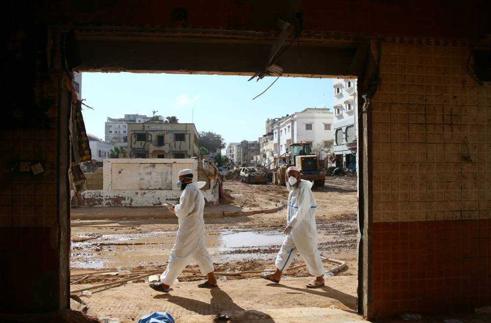 Görüntüler Libya'daki afetin boyutunu gözler önüne seriyor (2) 1