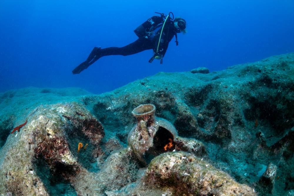 Dalyan Kanalı su altından görüntülendi 9