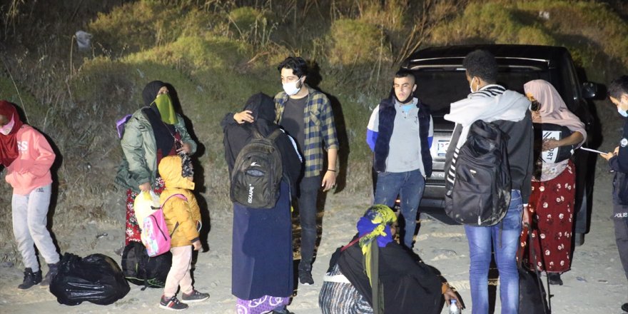 Bodrum'da 10 düzensiz göçmen yakalandı