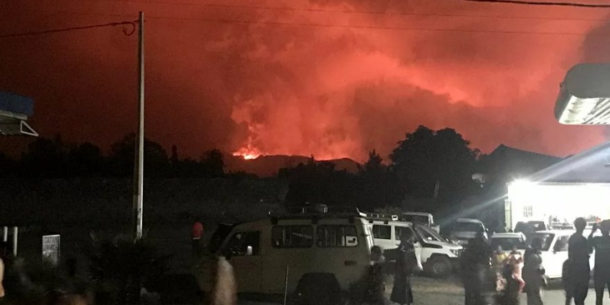 Kongo'daki Nyiragongo yanardağı patladı, tahliyeler sürüyor