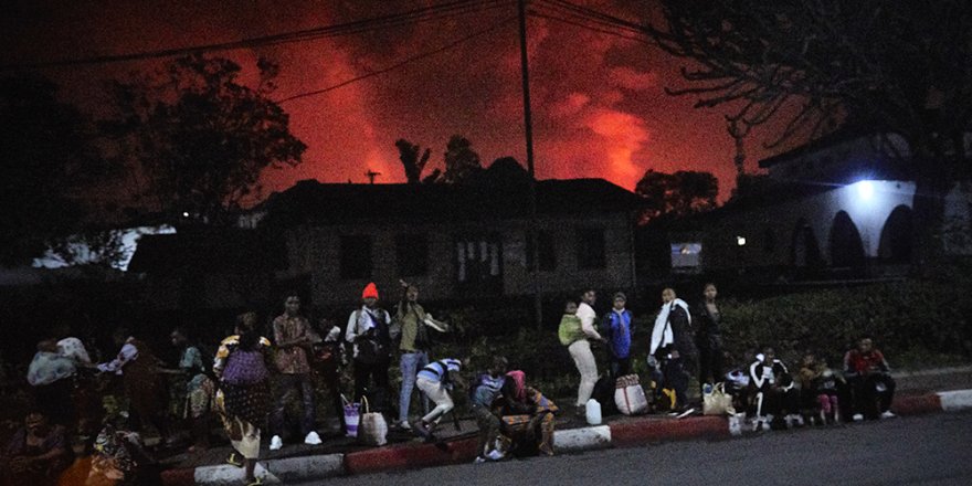 Kongo Demokratik Cumhuriyeti’nde yanardağ patladı: 3 bin 500 kişi Ruanda’ya kaçtı