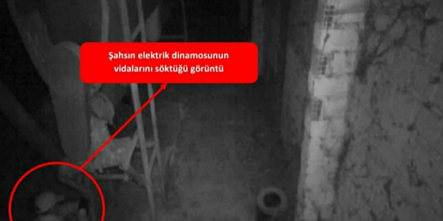 Denizli'de fabrikadan hırsızlık yaptığı iddia edilen şüpheli suçüstü yakalandı