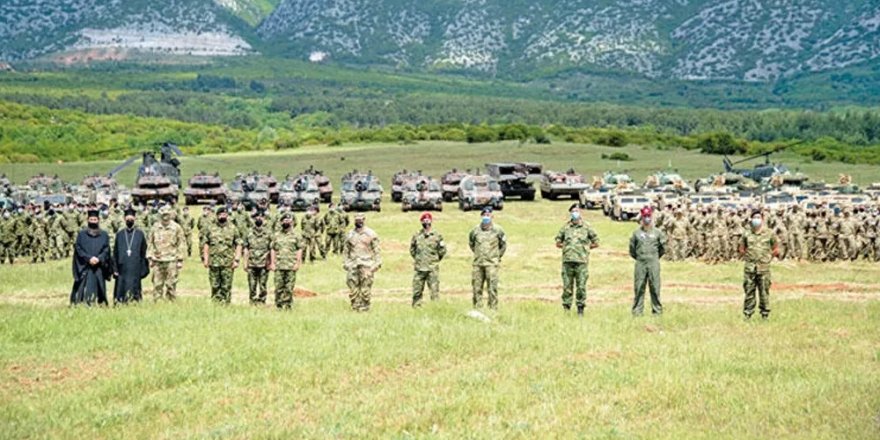 Yunanistan ve ABD ordusu İskeçe'de gerçek mermiyle eğitim yaptı