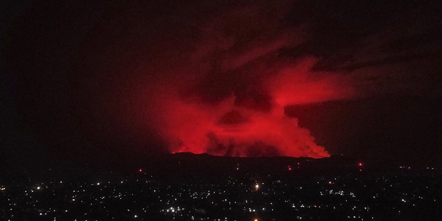Nyiragongo Yanardağı’nın bulunduğu bölgede dün 119 deprem meydana geldi