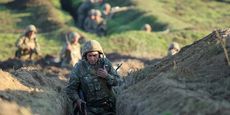 Azerbaycan-Ermenistan sınırında yola mayın döşeyen 6 Ermeni asker esir alındı