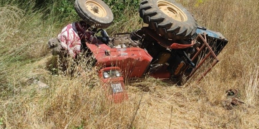 Muğla'da traktör devrildi: 1 ölü, 1 yaralı