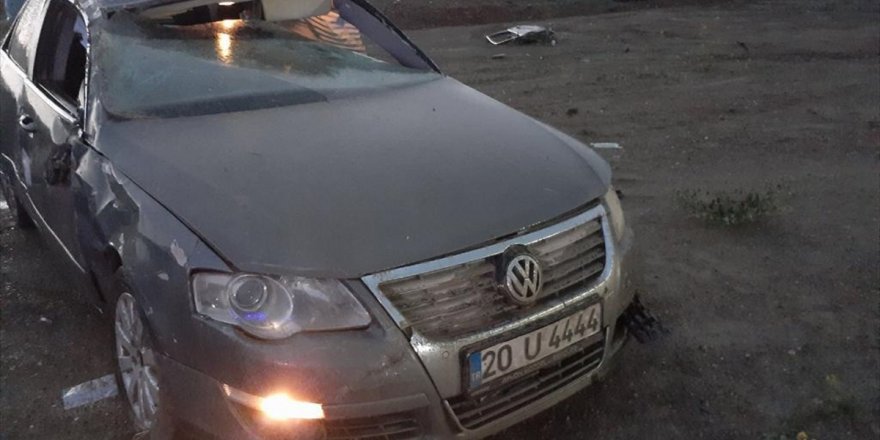 Afyonkarahisar'da otomobil şarampole devrildi: 1 ölü, 1 yaralı