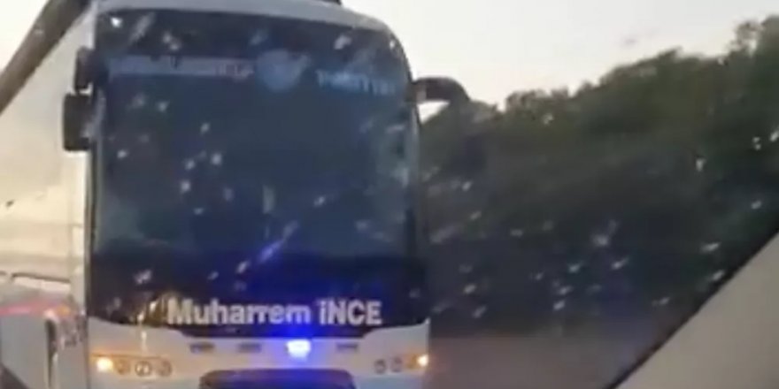 Memleket Partisi'nin seçim otobüsü arızalanarak yolda kaldı