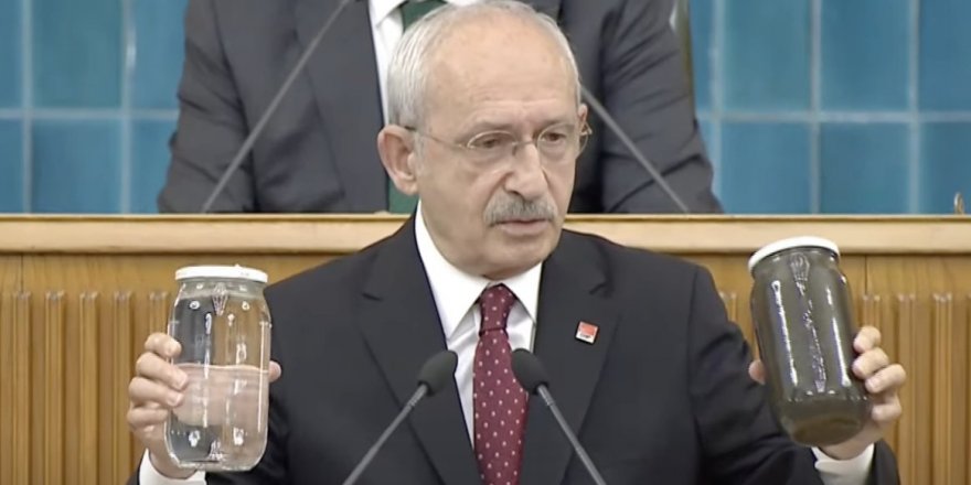 Kılıçdaroğlu: Meydanlarda toplantı yapıyorlar 'Ergene Nehri'nin suyu içilecek hale geldi' diye, buyurun beyler için