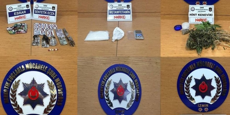İzmir'de uyuşturucu operasyonları: 15 kişi tutuklandı