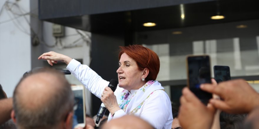 İYİ Parti Genel Başkanı Meral Akşener, Muğla'da
