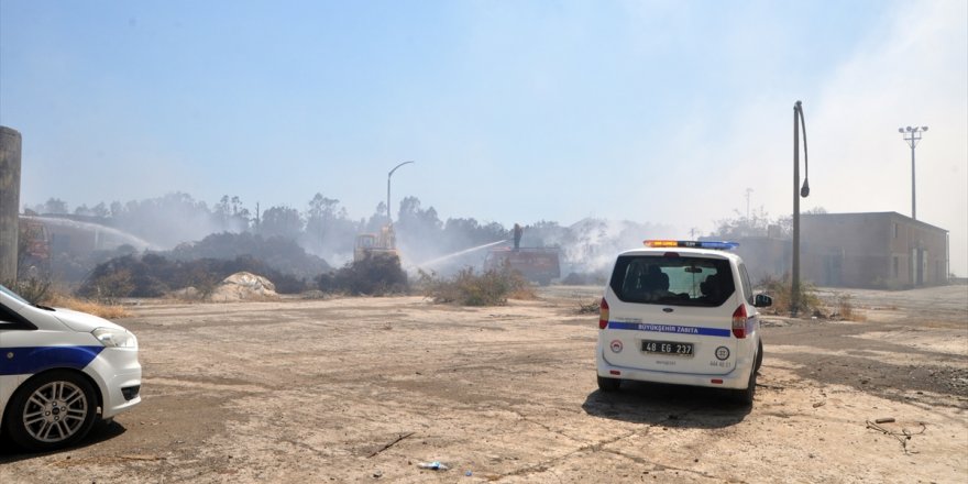 Dalaman'da ormanlık alana sıçrayan yangının başladığı fabrika mühürlendi