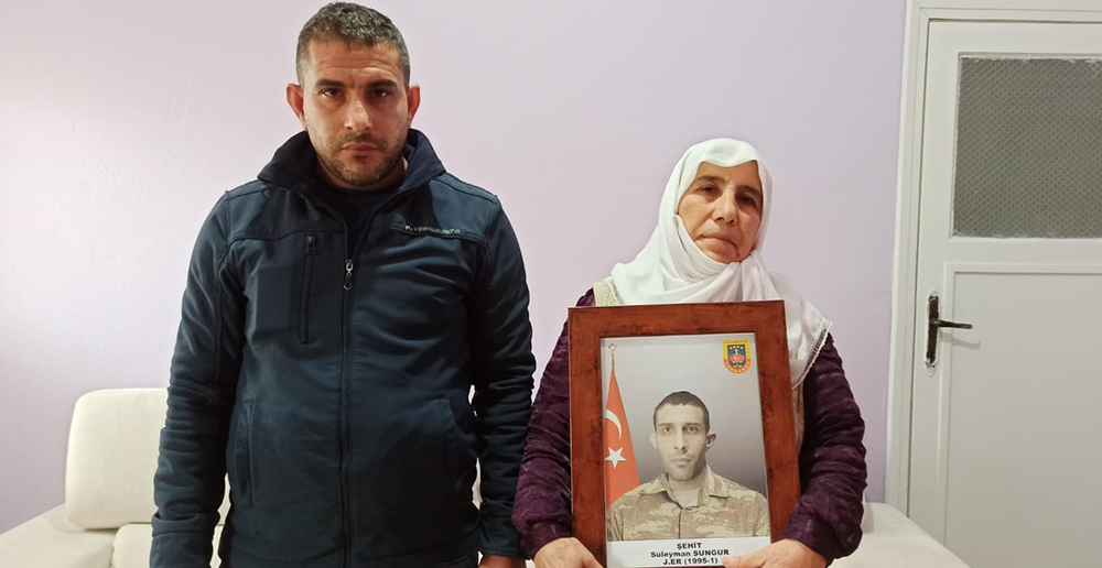 Siirtli şehit ağabeyi Sungur, terör örgütü PKK'ya lanet okudu