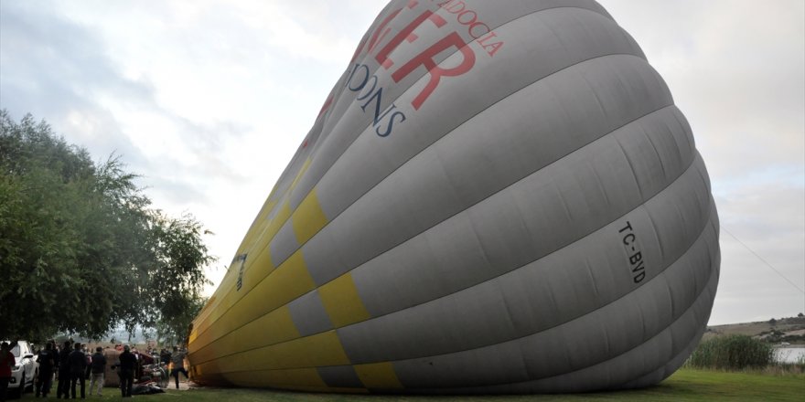 Frig Vadisi'nde sıcak hava balonlarının test uçuşlarına başlandı