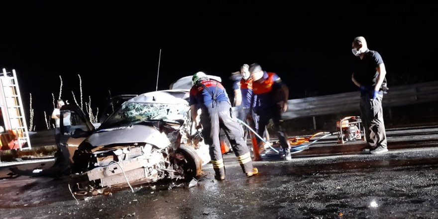 Aydın'da tır ile otomobil çarpıştı: 1 ölü, 1 yaralı