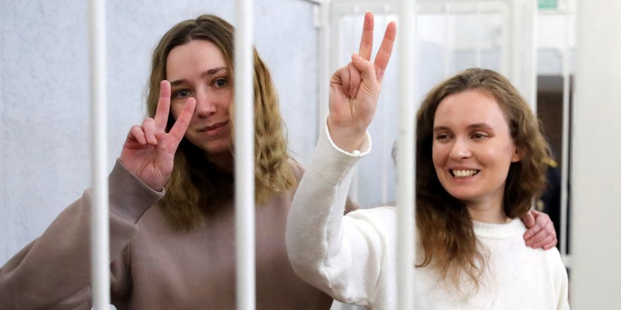 Belarus’ta protesto görüntüsü çeken gazetecilere 2 yıl hapis cezası
