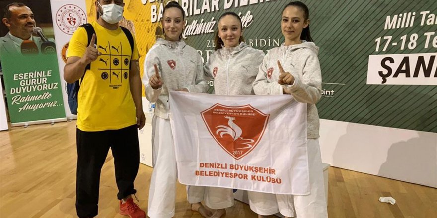 Denizli Büyükşehir Belediyespor Karate takımı sporcuları Finlandiya'da Türkiye'yi temsil edecek
