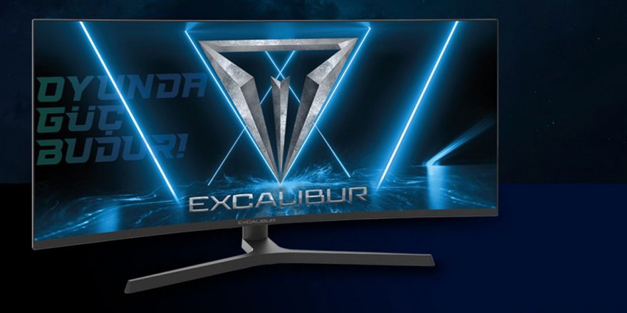 Hem profesyoneller hem de oyuncular için yeni Excalibur 34” Monitör