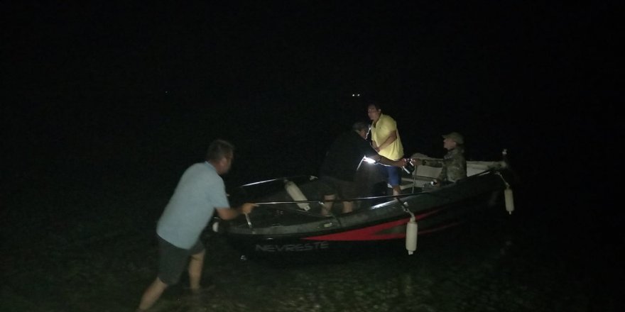 Bozcaada’da zıpkınla balık avlamak için denize giren kişi kayboldu