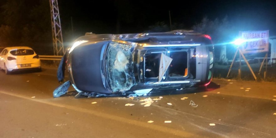 Samsun'da trafik kazası: 4 yaralı