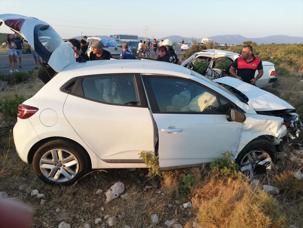 Aydın'daki trafik kazasında 1 kişi öldü, 5 kişi yaralandı