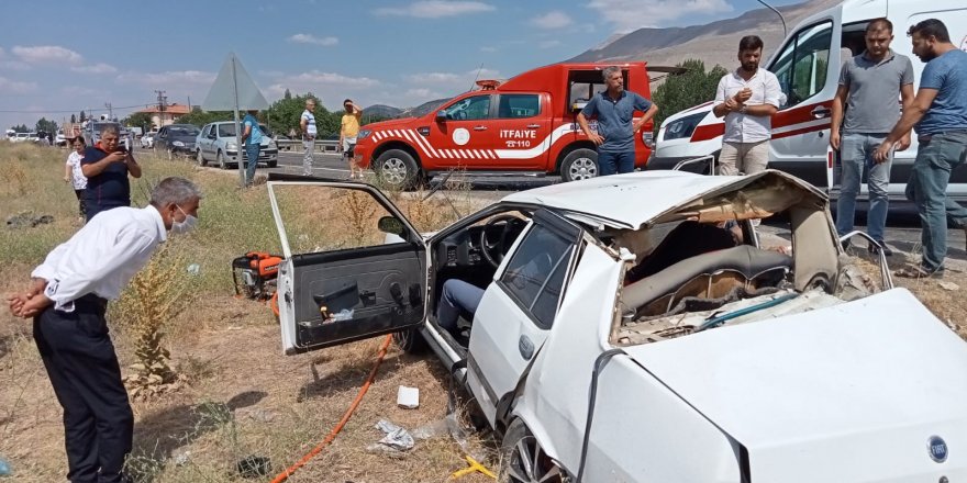 Malatya'da feci kaza: 2 ölü, 4 yaralı