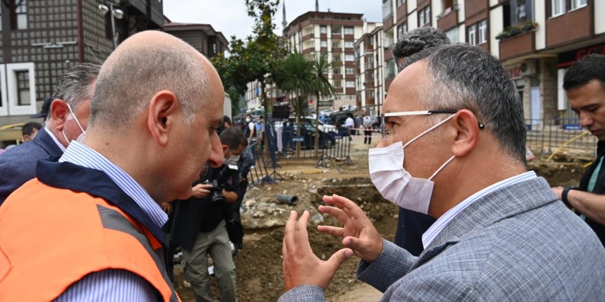 “Meteorolojinin bildirdiği yoğun yağışa karşı tedbirlerimizi almış durumdayız”