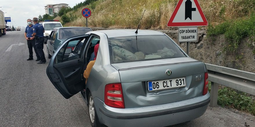 Samsun'da 5 aracın karıştığı zincirleme kaza: 1 yaralı