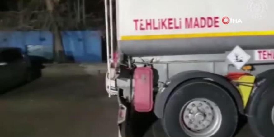 Ankara’da 31 bin litre kaçak akaryakıt ele geçirildi