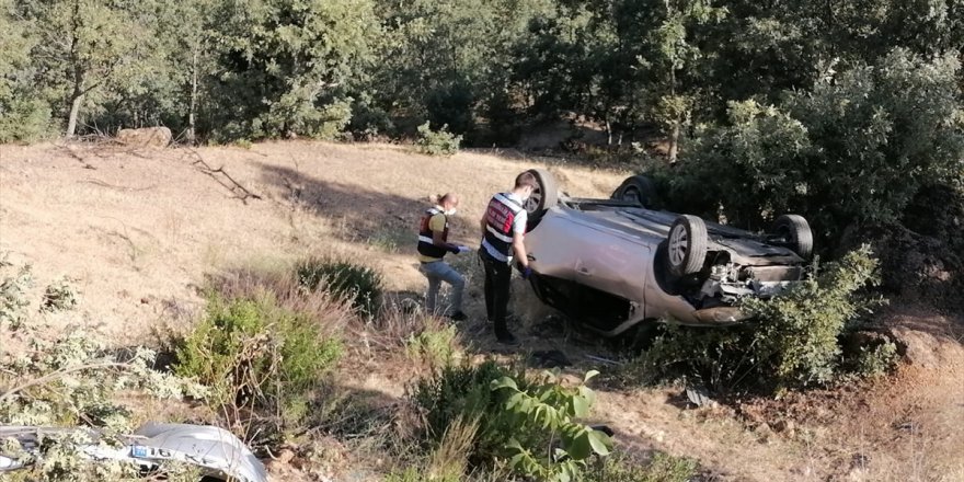 Aydın'da otomobil şarampole devrildi: 1 ölü, 2 yaralı