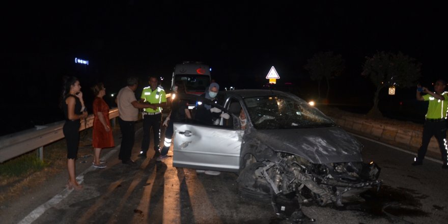 Aydın'da trafik kazası: 1 yaralı