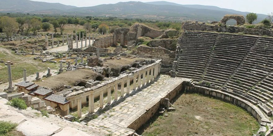 UNESCO Dünya Mirası Listesi’nde yer alan, Afrodisias Antik Kenti’nde tedbirler üst seviyeye çıkarıldı