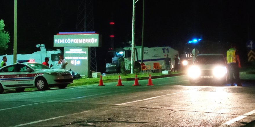 Yeniköy Termik Santralinde yangın tedbiri