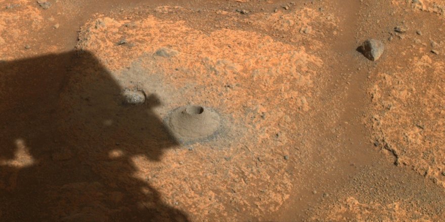 NASA'nın Mars kaşifi, kaya örneği toplamanın ilk denemesinde başarısız