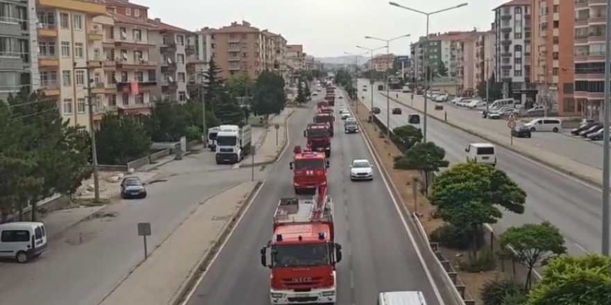 Azerbaycan'ın Türkiye'ye desteği sürüyor