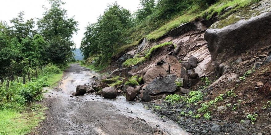 Ordu’da 255 noktada heyelan meydana geldi