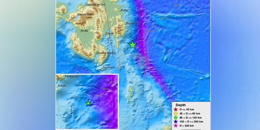 Filipinler’de 7.1 büyüklüğünde deprem