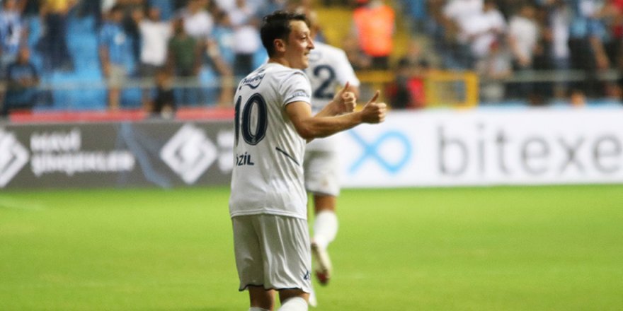 Fenerbahçe’de sezonun ilk golü Mesut Özil’den